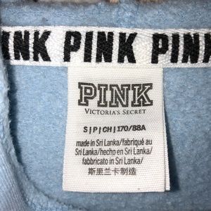 PINK cropped hoodie!